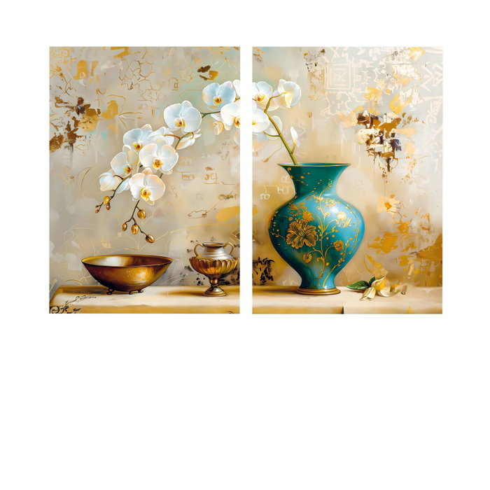 Wallity Conjunto de Pinturas Decorativas en Lienzo DEV1 Multicolor Wallity Conjunto de Pinturas Decorativas en Lienzo DEV1 Multicolor